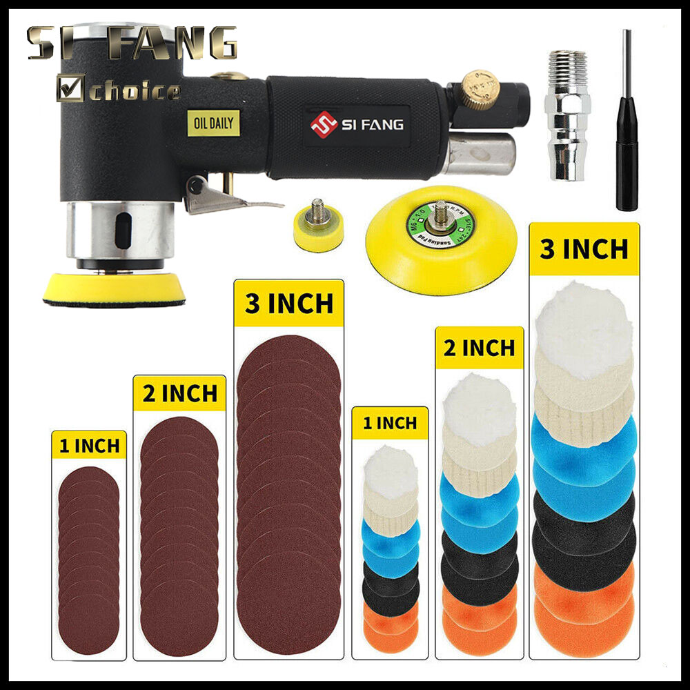 Mesin Gerinda Orbit udara Mini - Orbital Polisher Da ulasan dan harga
