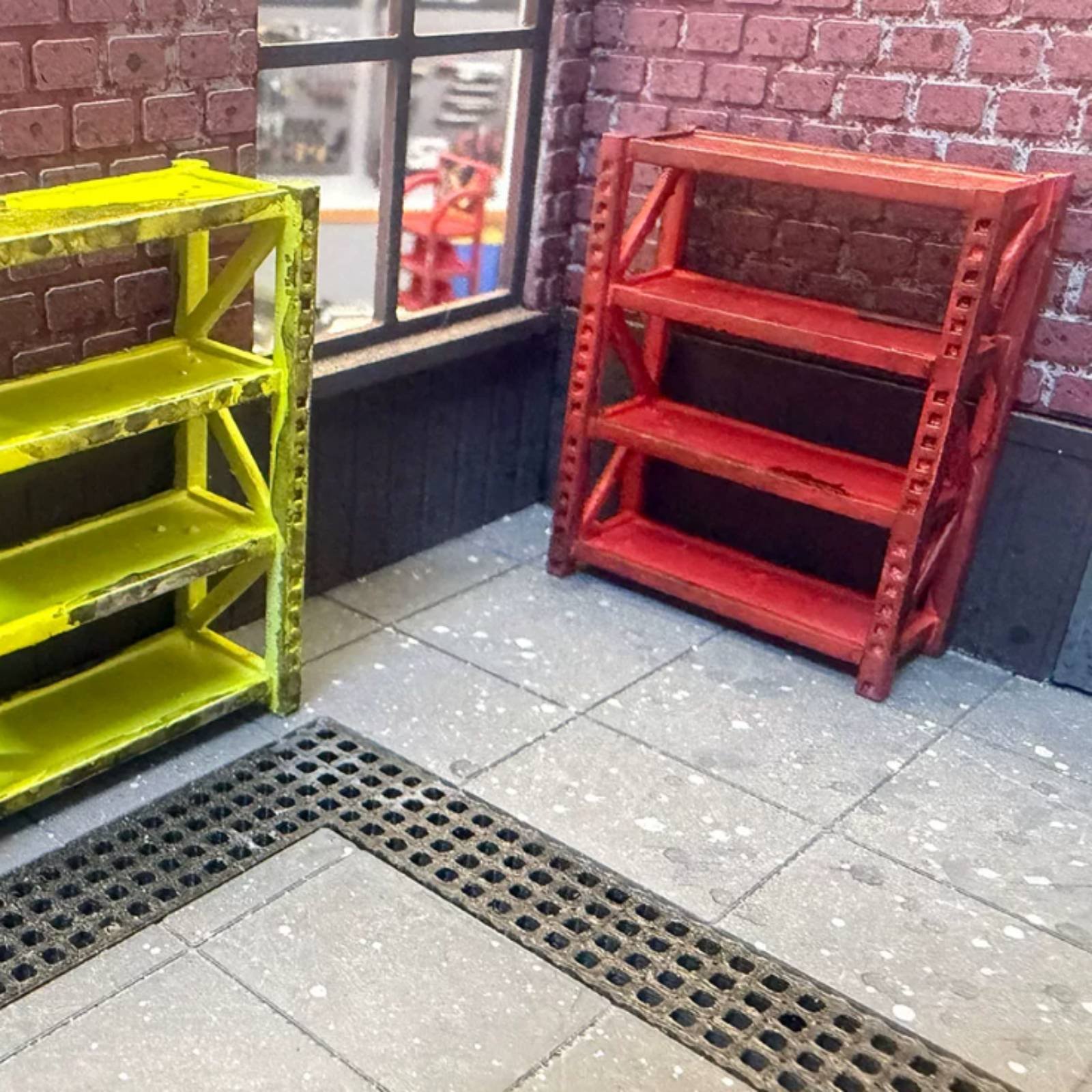 Rak Garasi 1/64 Desain Realist - Auto Repair Shop Design ulasan dan harga