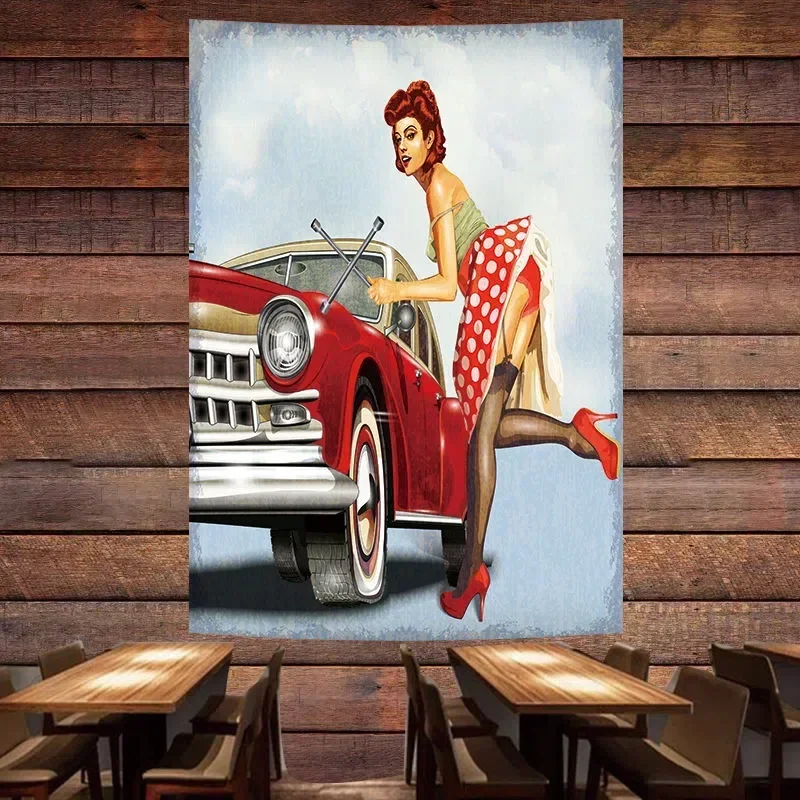 Poster Layanan Perbaikan Mobil - Auto Repair Shop Banners ulasan dan harga