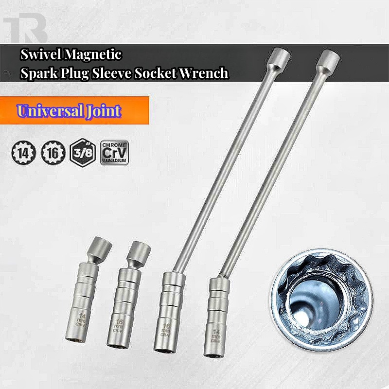 Kunci Soket Magnetik Universal - Spark Plug Socket Set ulasan dan harga