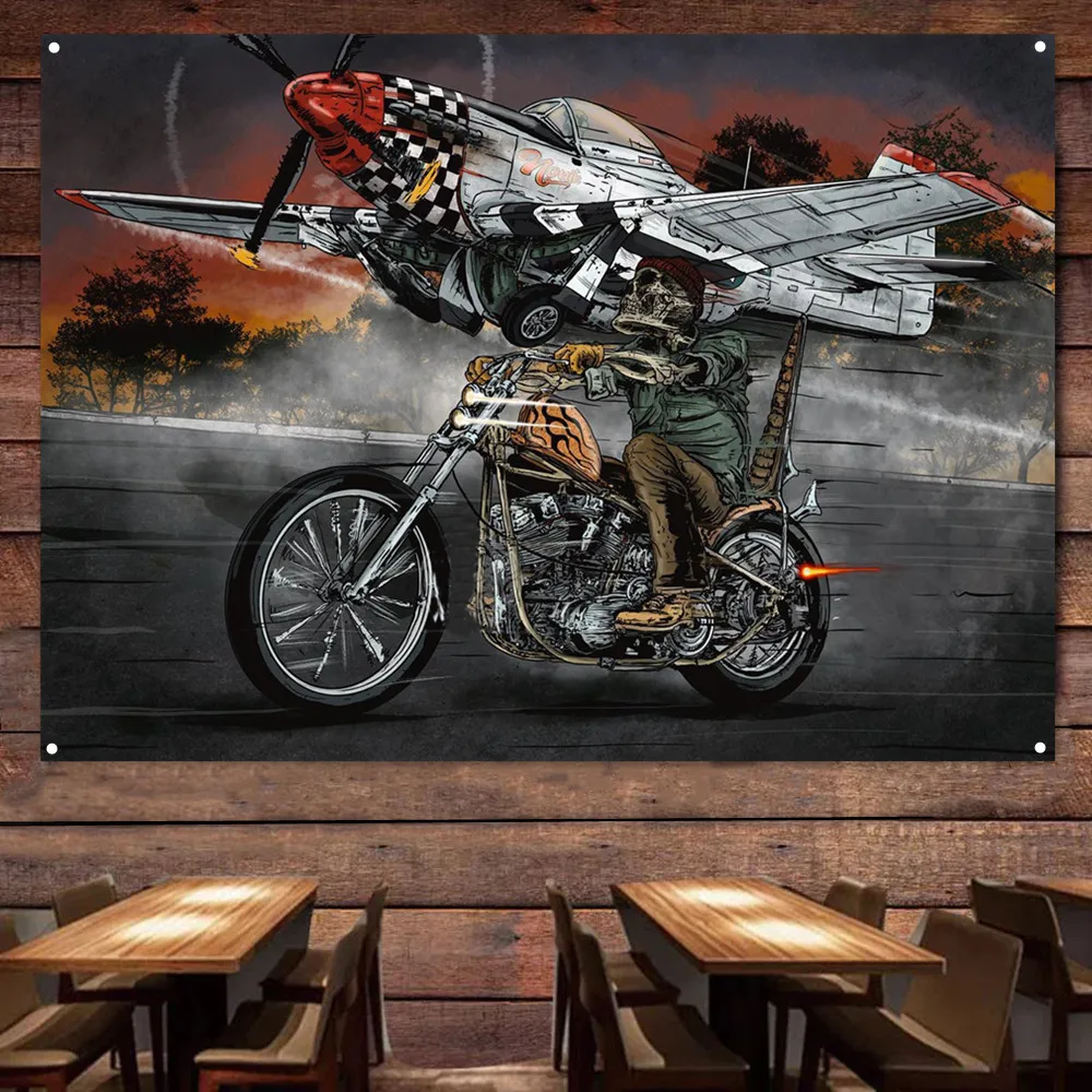 Lukisan Seni Kerangka Spanduk  - Auto Repair Shop Banners ulasan dan harga