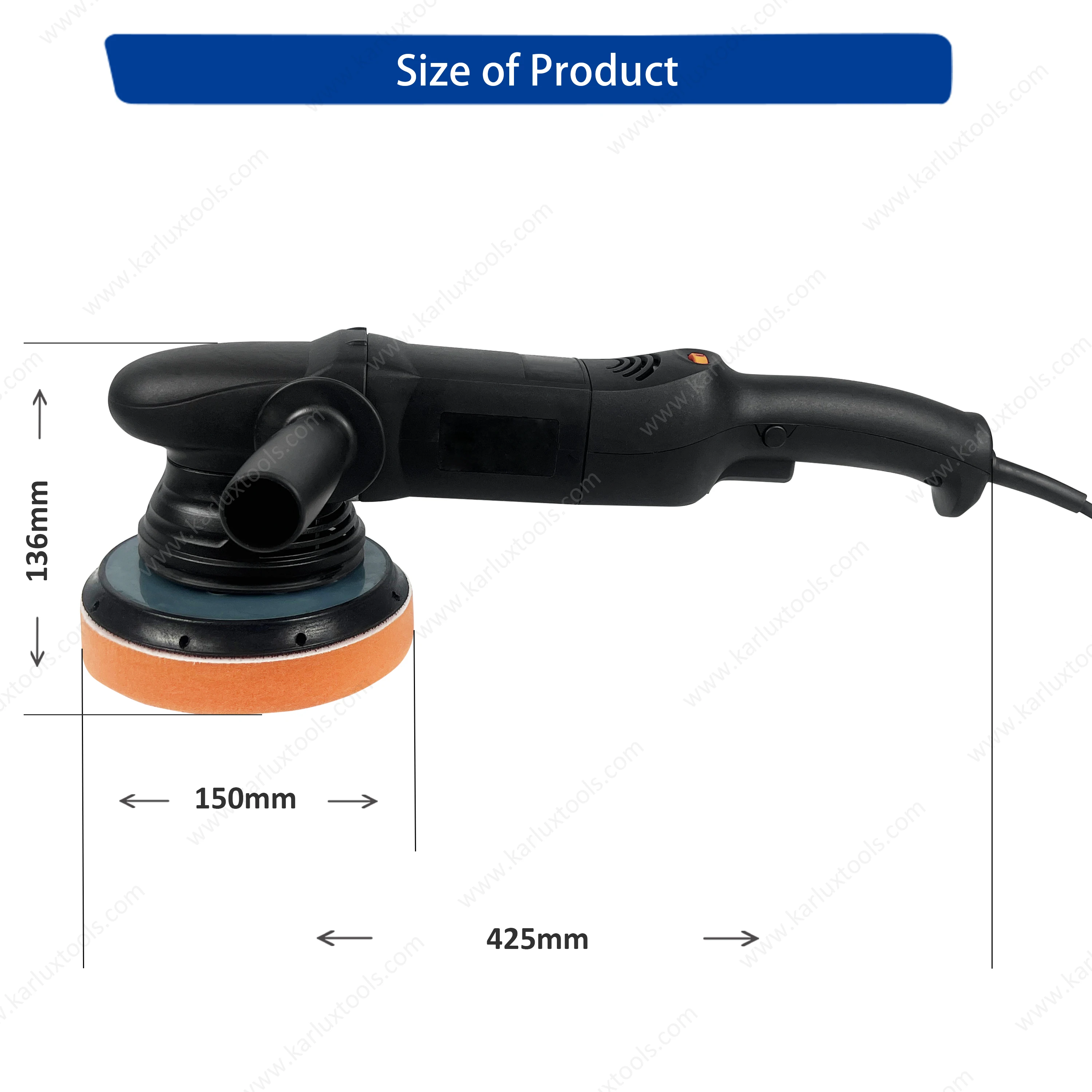 Mesin Poles Mobil DA Polisher  - Orbital Polisher Da ulasan dan harga